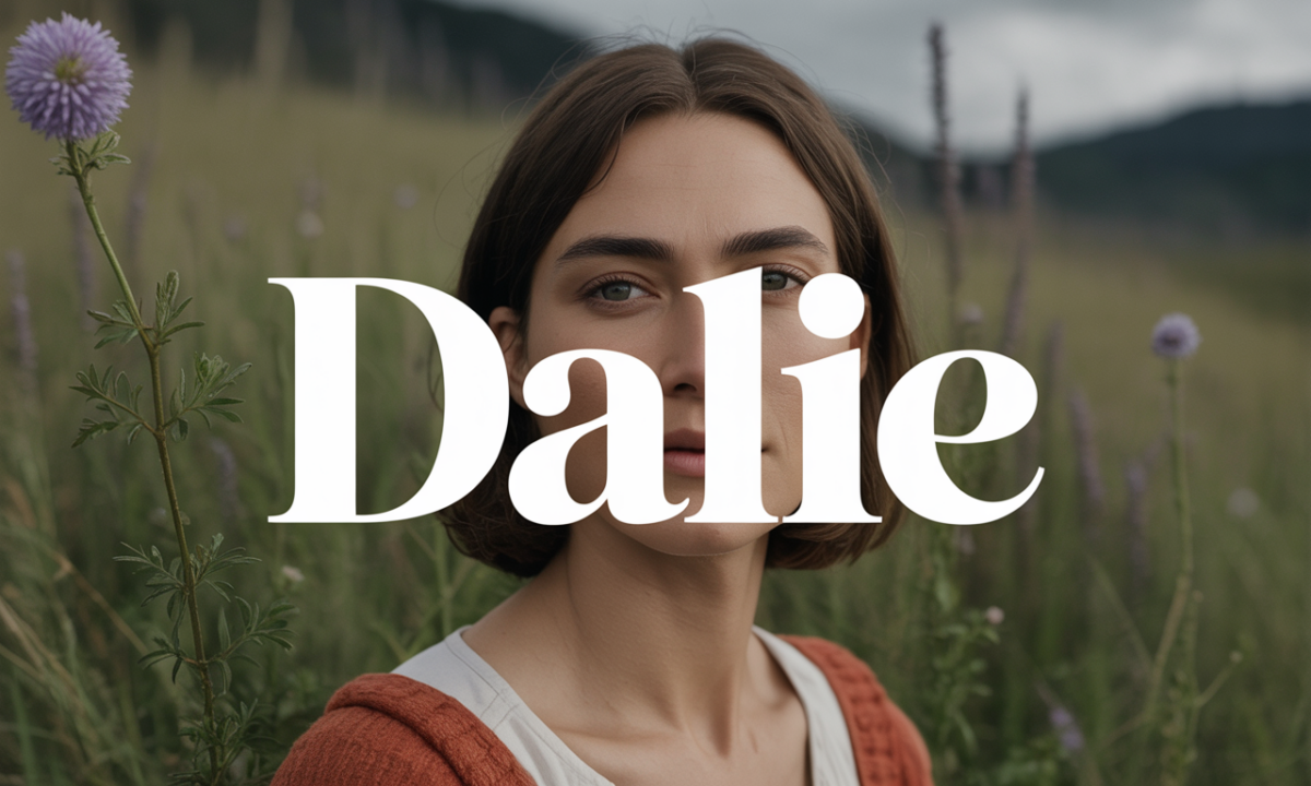 Illustration de Dalie, Prénoms