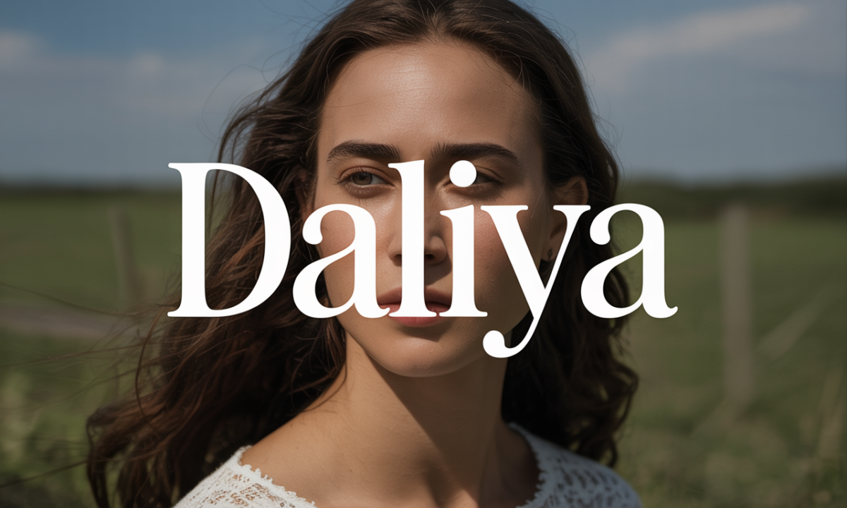 Illustration de Daliya, Prénoms