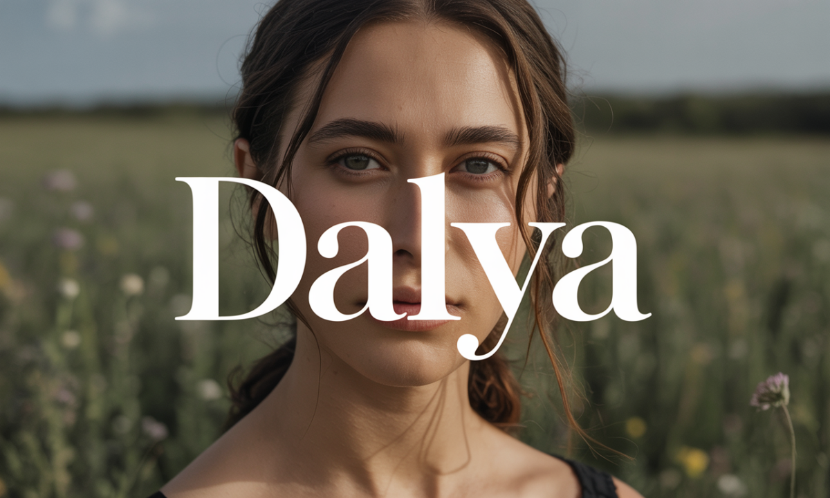 Illustration de Dalya, Prénoms