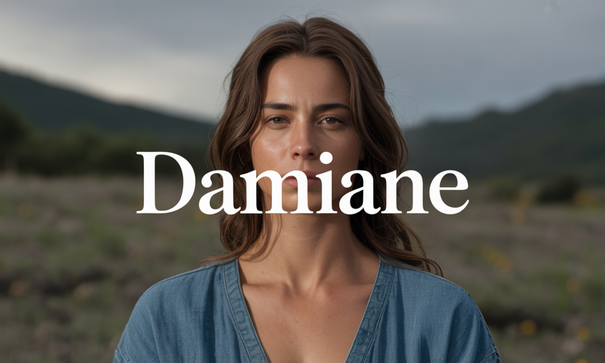 Illustration de Damiane, Prénoms