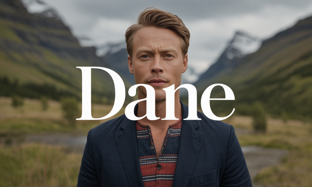 Illustration de Dane, Prénoms