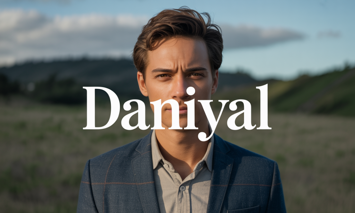 Illustration de Daniyal, Prénoms