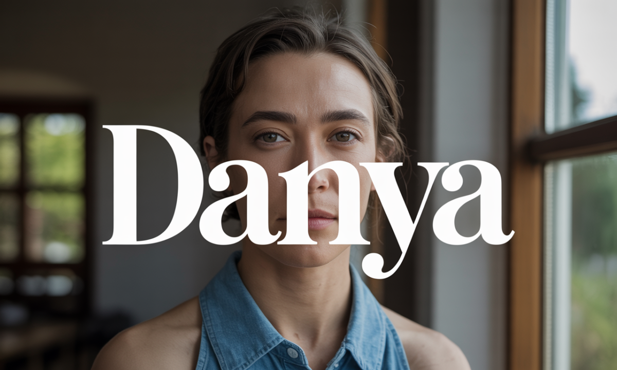 Illustration de Danya, Prénoms