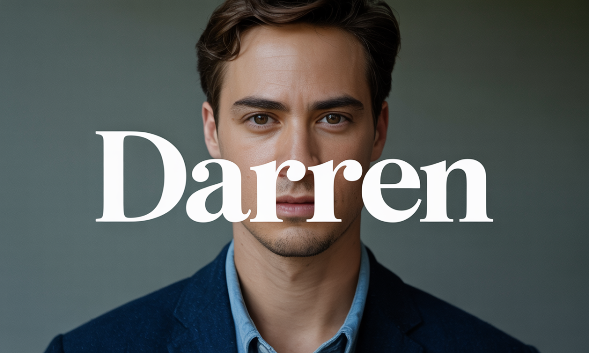 Illustration de Darren, Prénoms