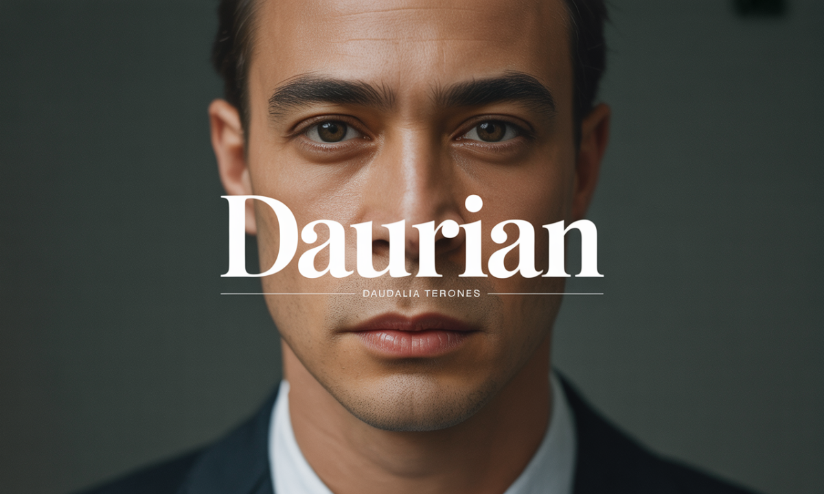 Illustration de Daurian, Prénoms