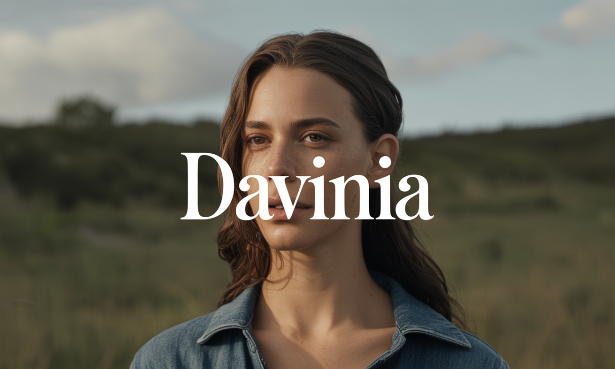 Illustration de Davinia, Prénoms