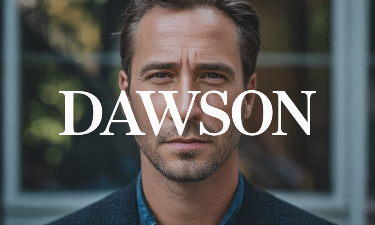 Illustration de Dawson, Prénoms