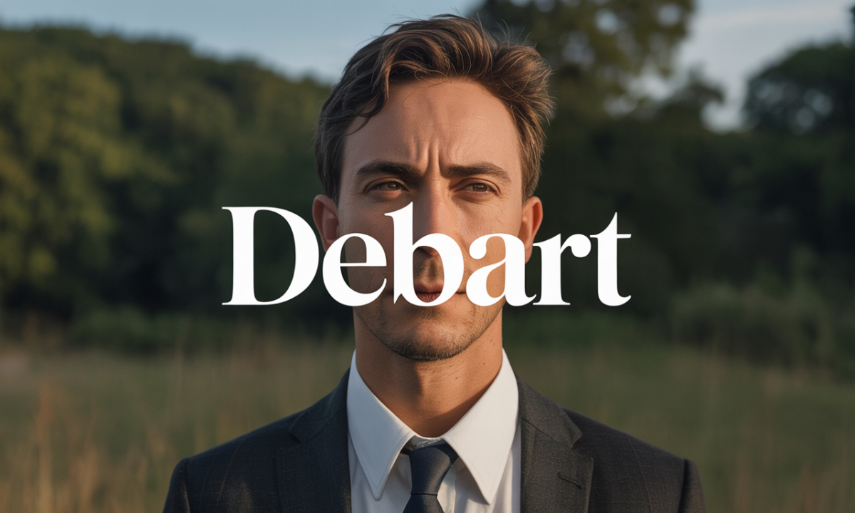 Illustration de Debart, Noms de famille