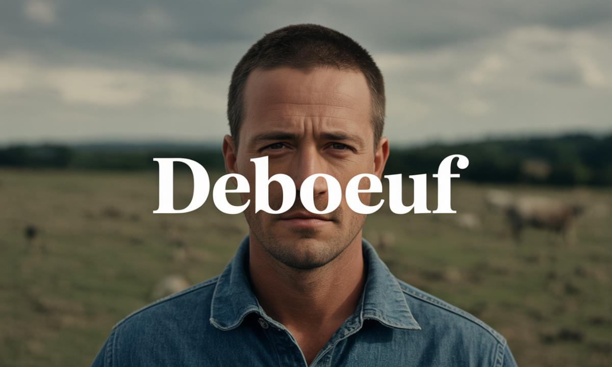 Illustration de Deboeuf, Noms de famille