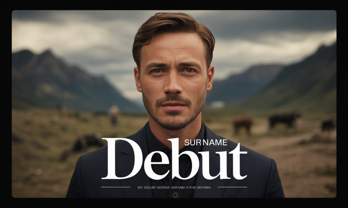 Illustration de Debut, Noms de famille