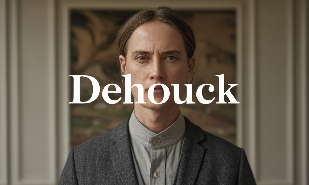 Illustration de Dehouck, Noms de famille