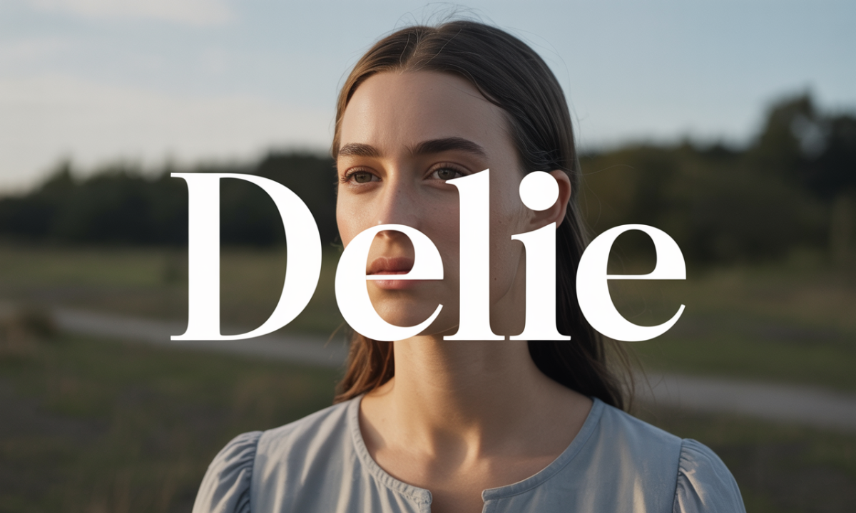 Illustration de Delie, Prénoms