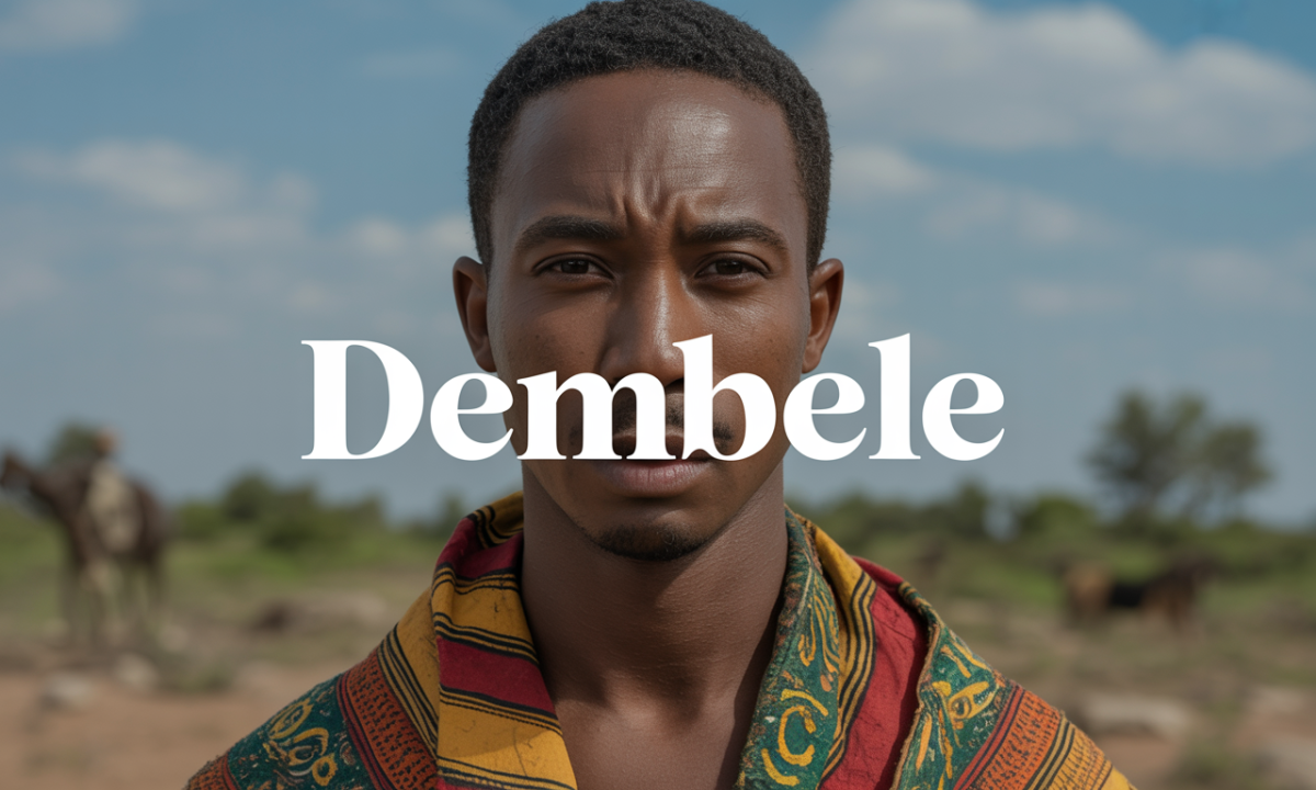 Illustration de Dembele, Noms de famille