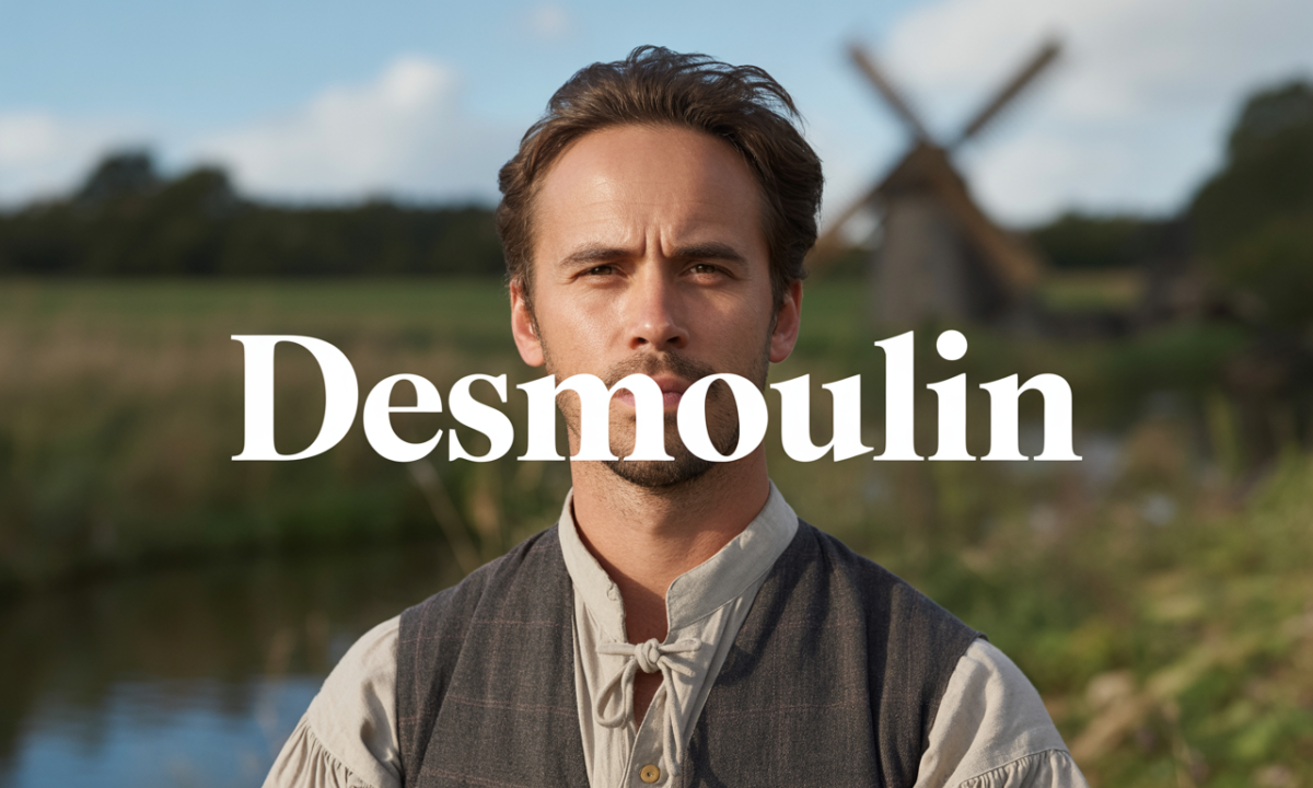 Illustration de Desmoulin, Noms de famille