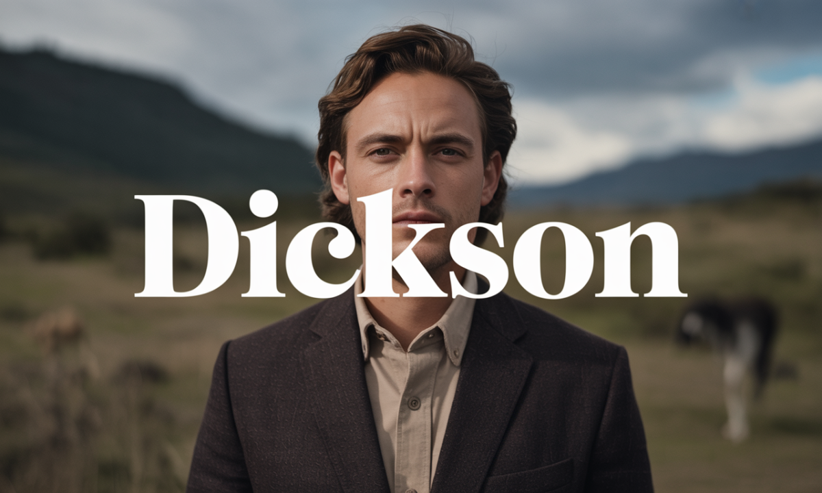 Illustration de Dickson, Prénoms