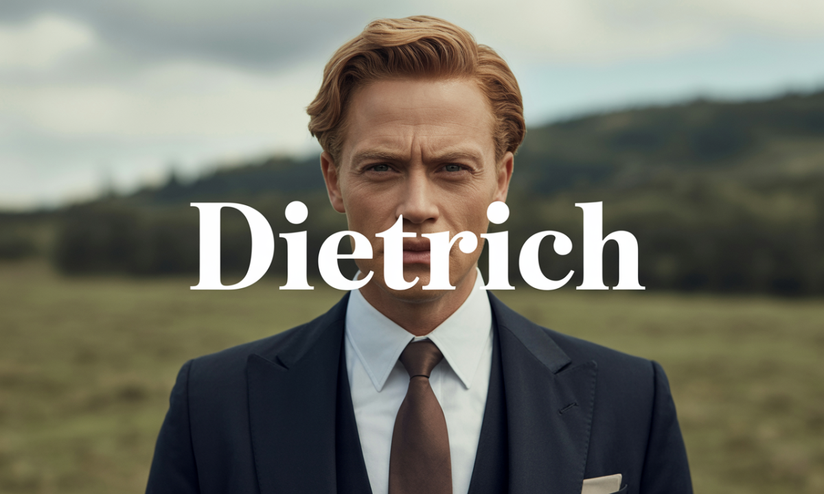 Illustration de Dietrich, Prénoms