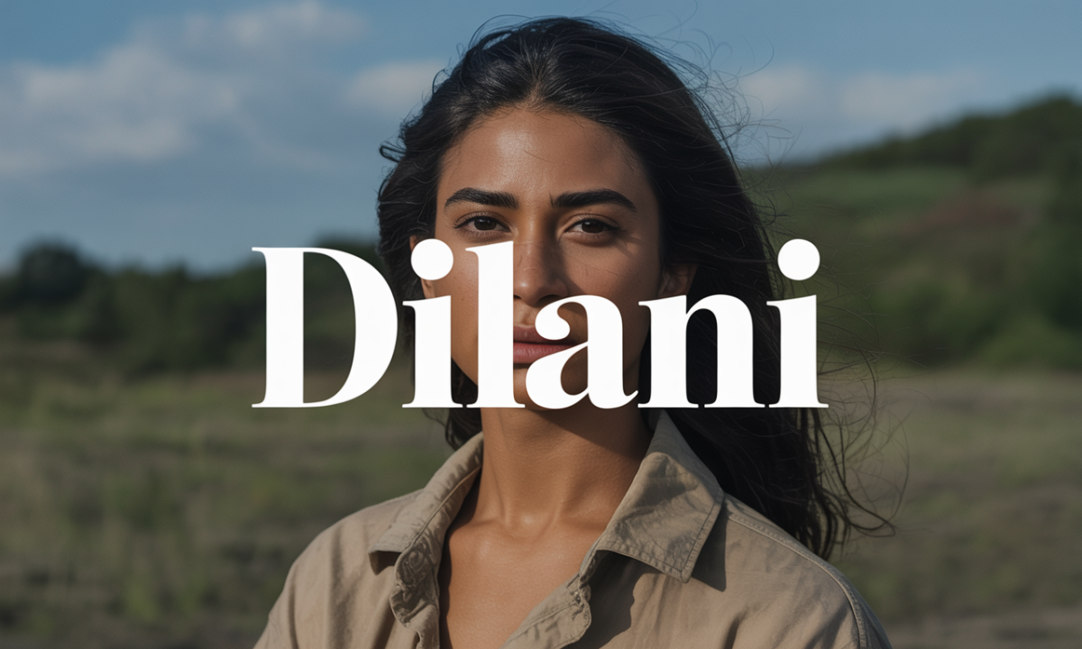 Illustration de Dilani, Prénoms