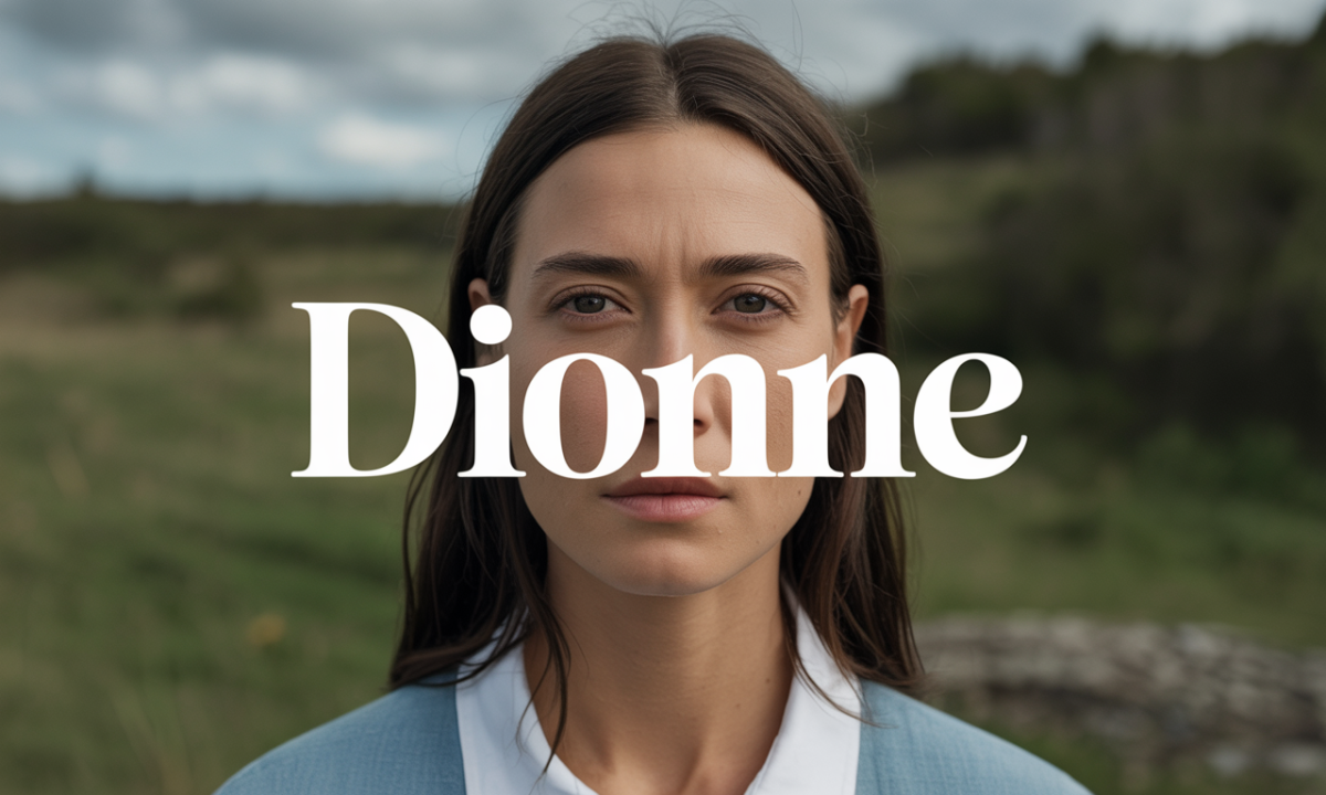 Illustration de Dionne, Prénoms