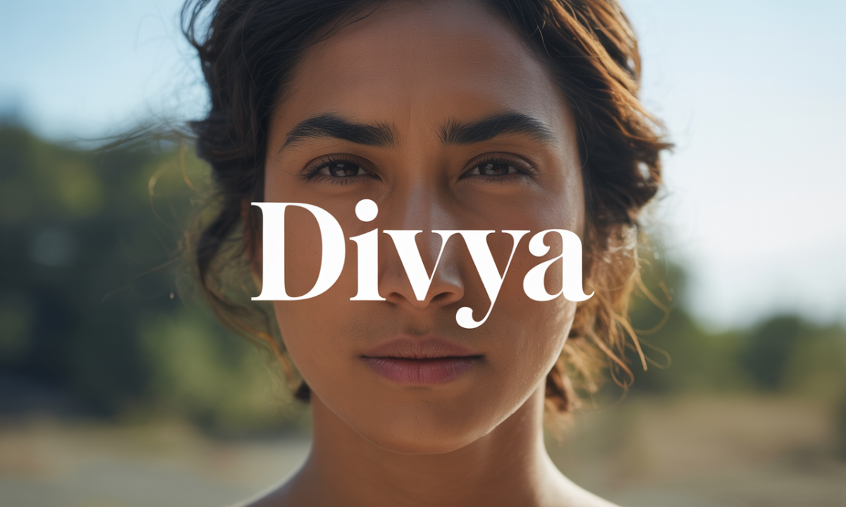 Illustration de Divya, Prénoms