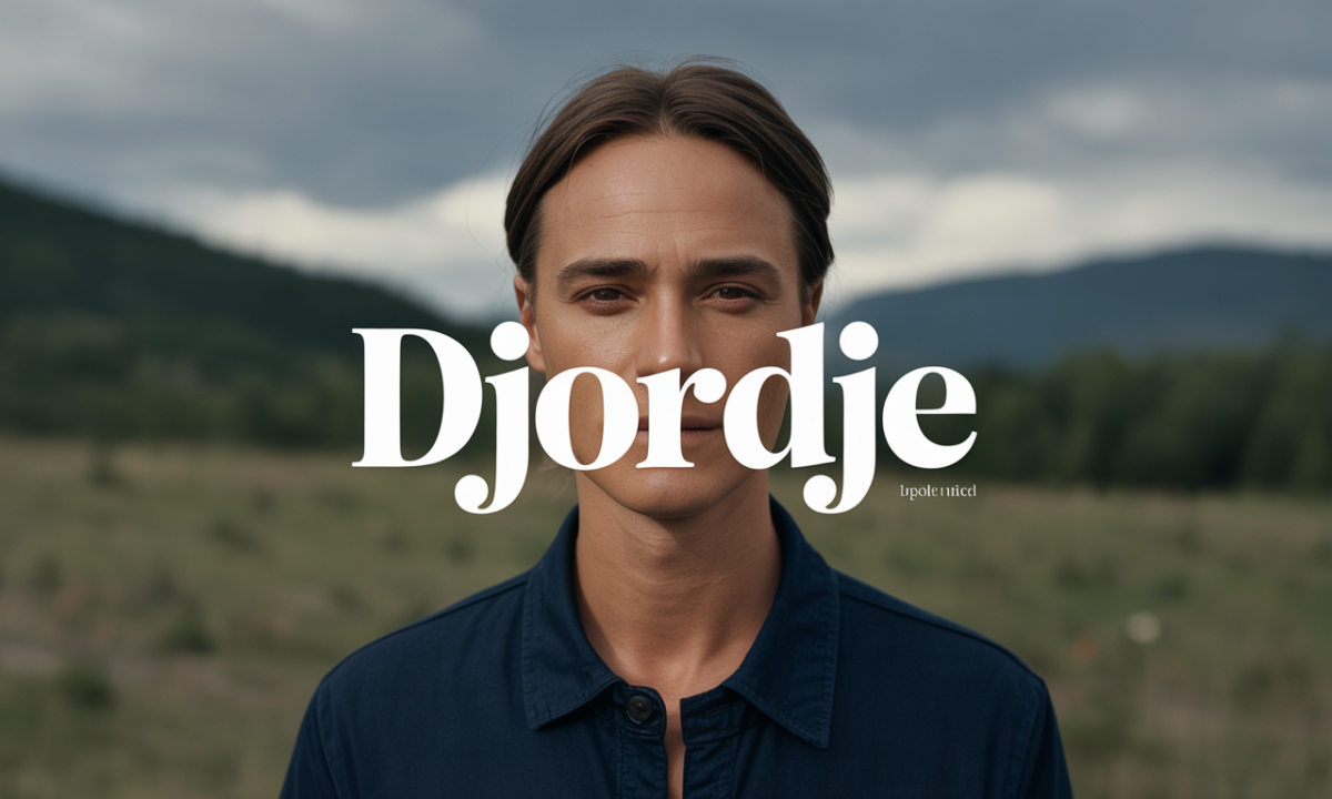 Illustration de Djordje, Prénoms