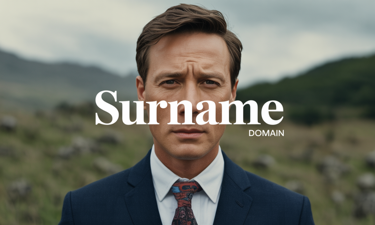 Illustration de Domain, Noms de famille