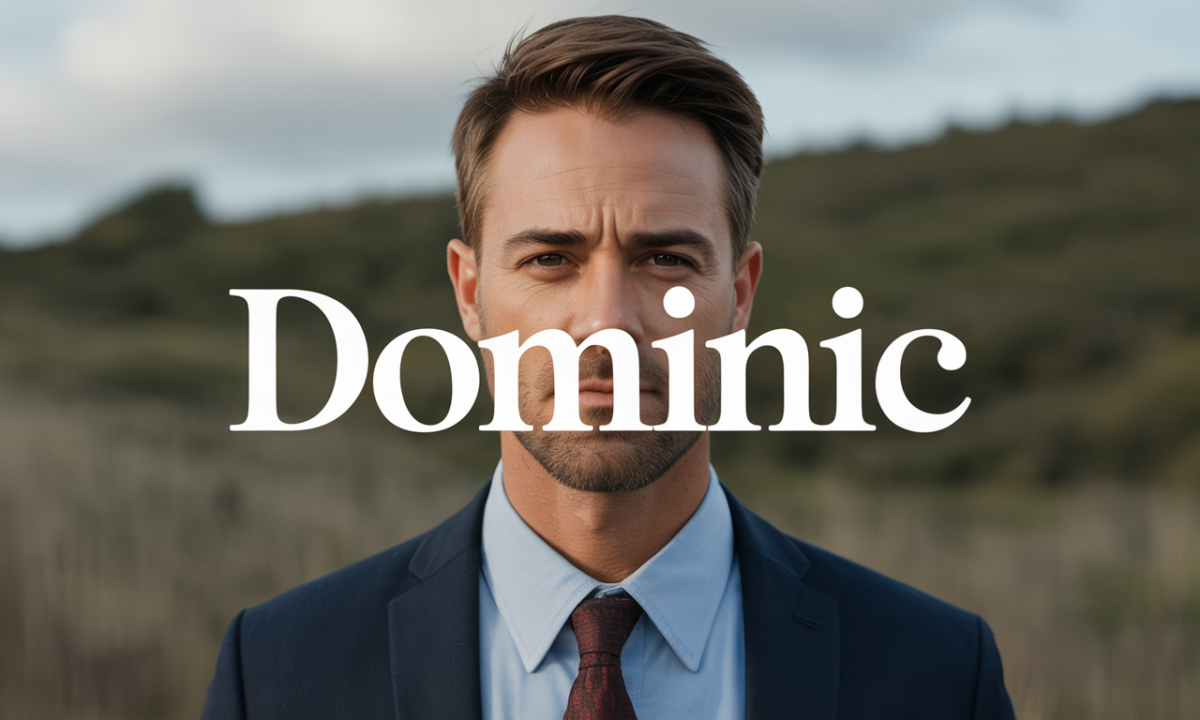 Illustration de Dominic, Prénoms