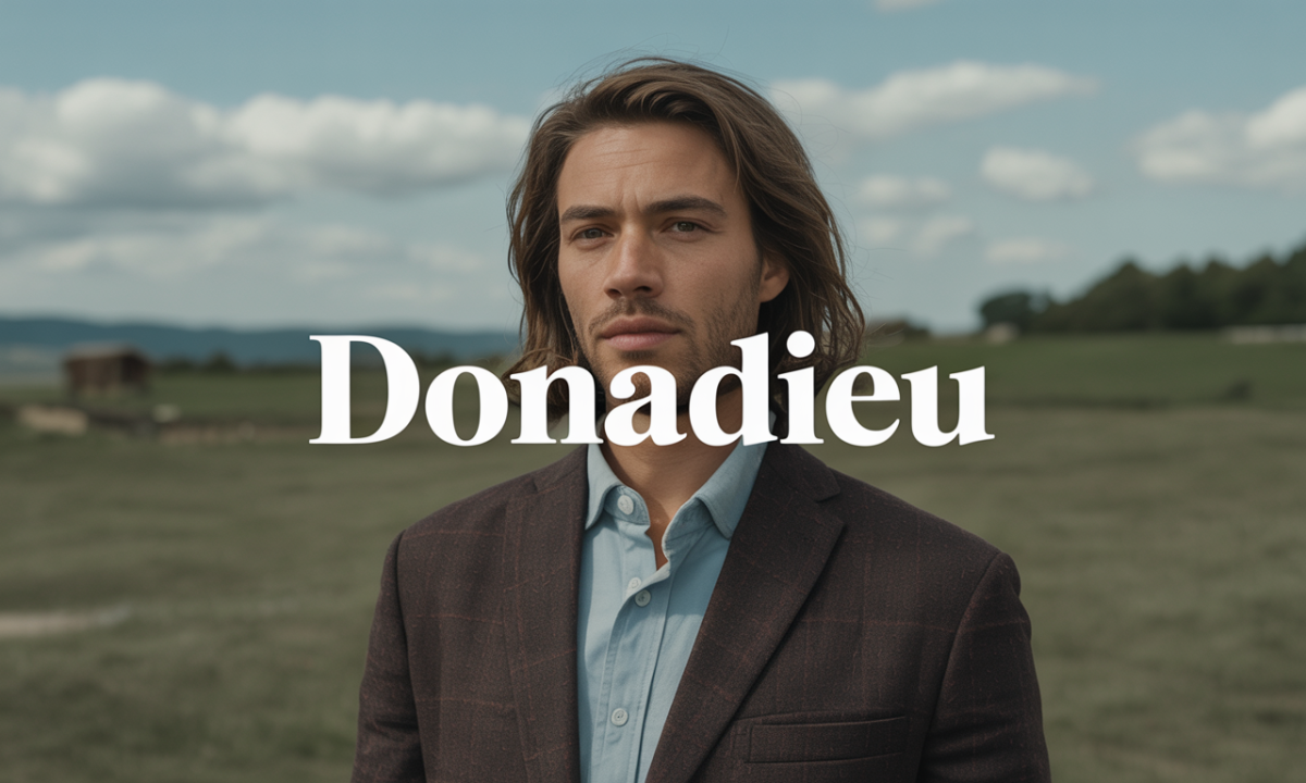 Illustration de Donadieu, Prénoms
