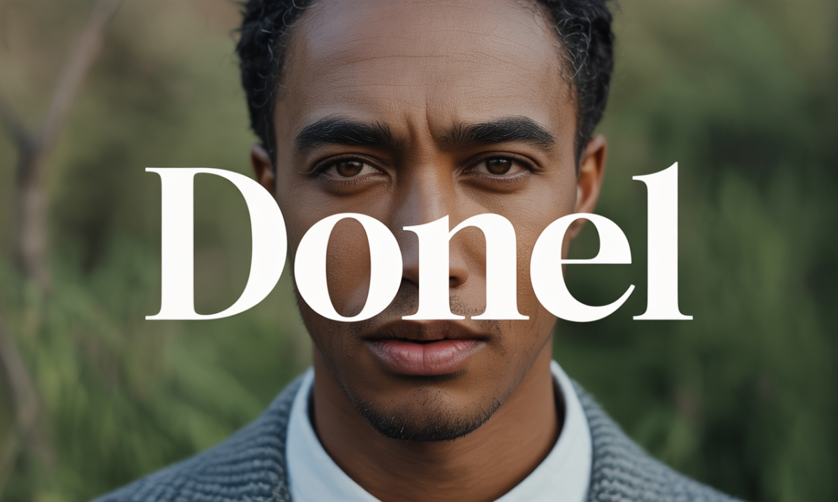 Illustration de Donel, Prénoms