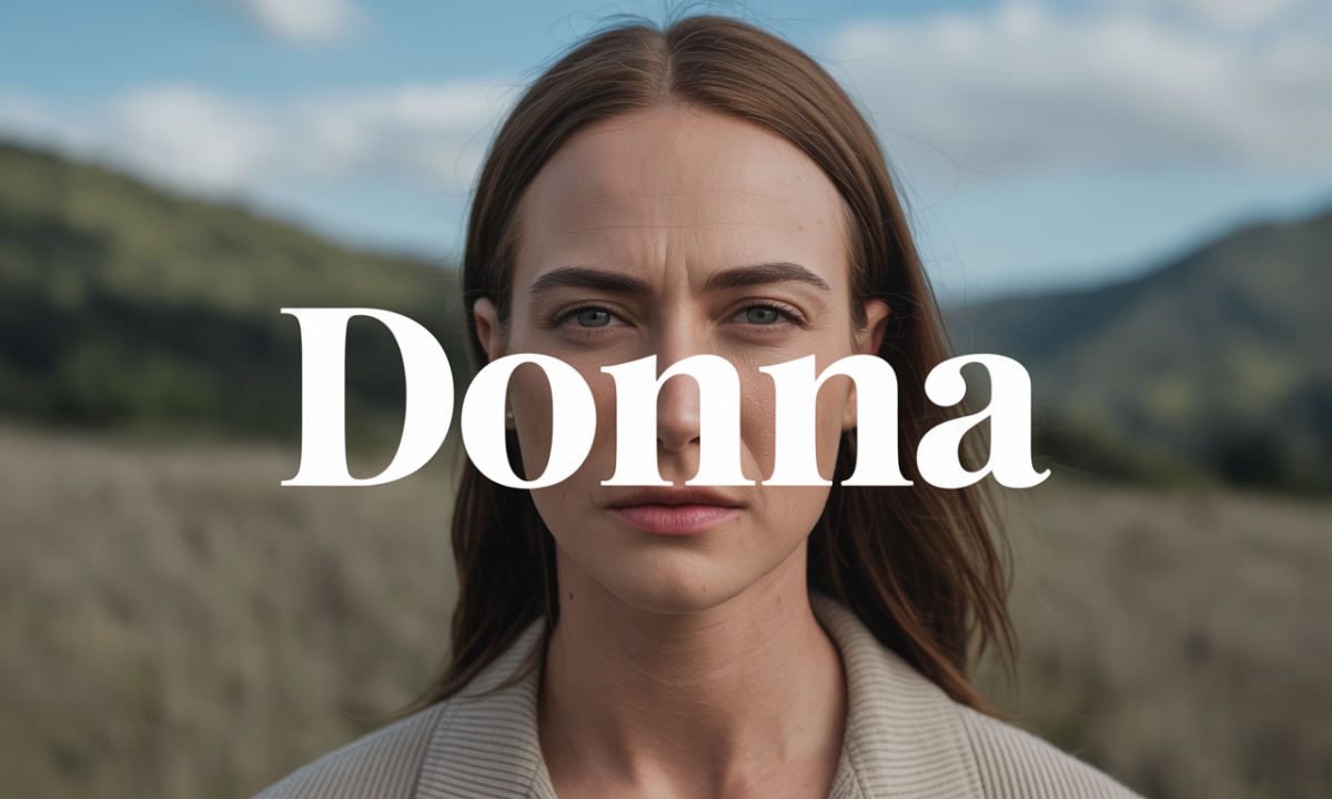 Illustration de Donna, Prénoms