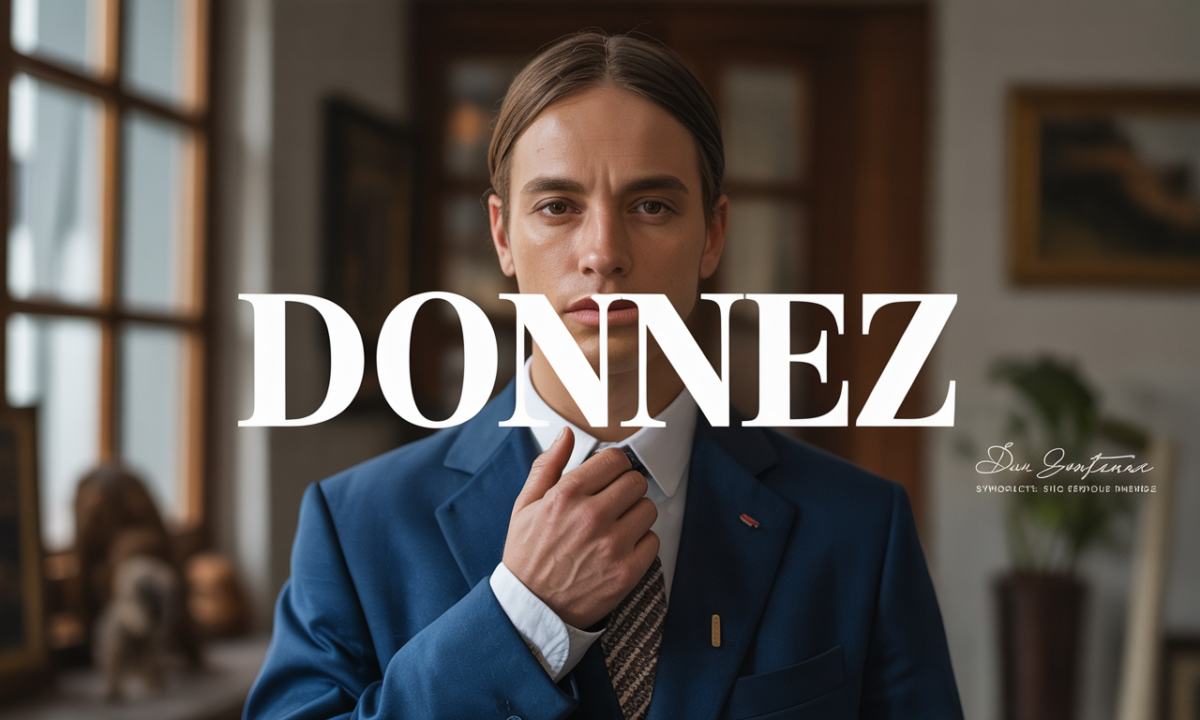 Illustration de Donnez, Noms de famille