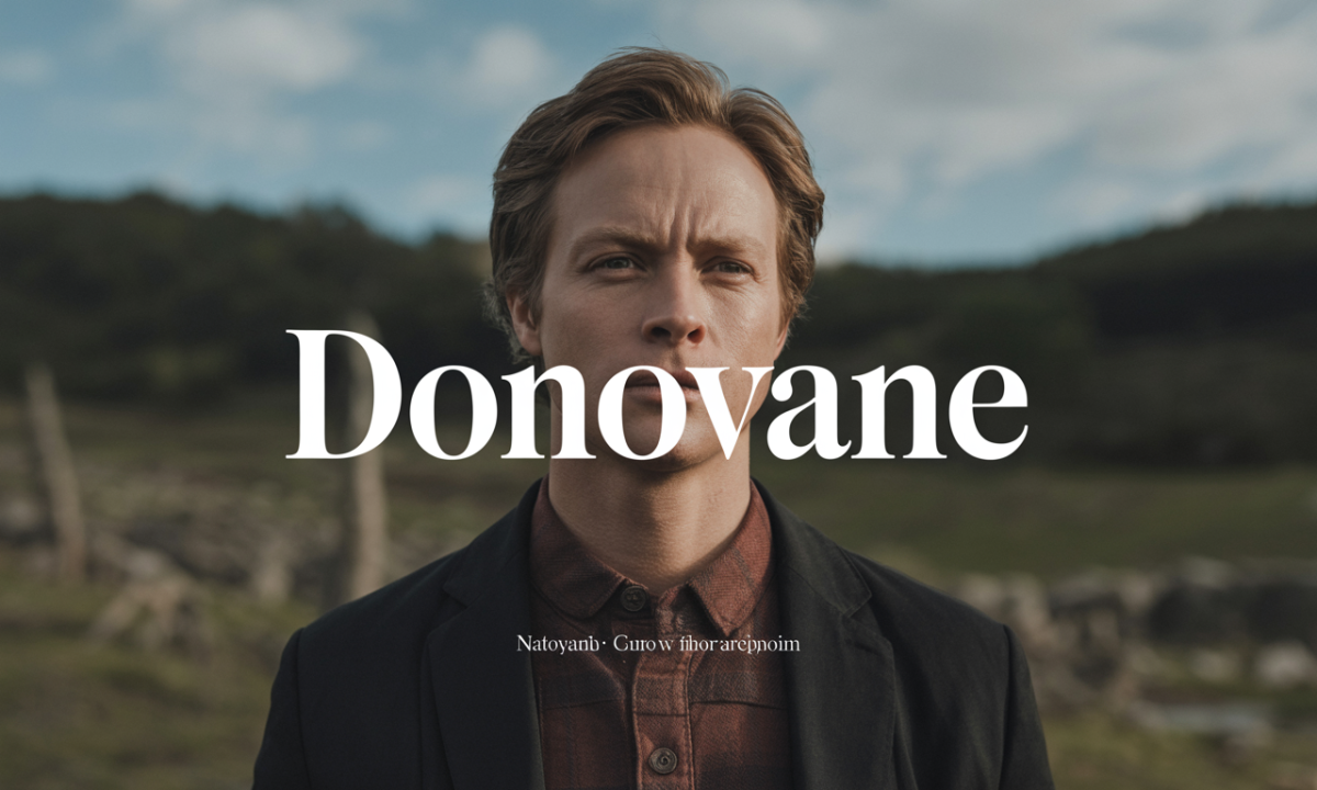 Illustration de Donovane, Prénoms