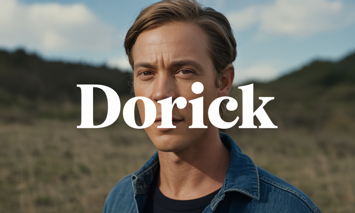 Illustration de Dorick, Prénoms