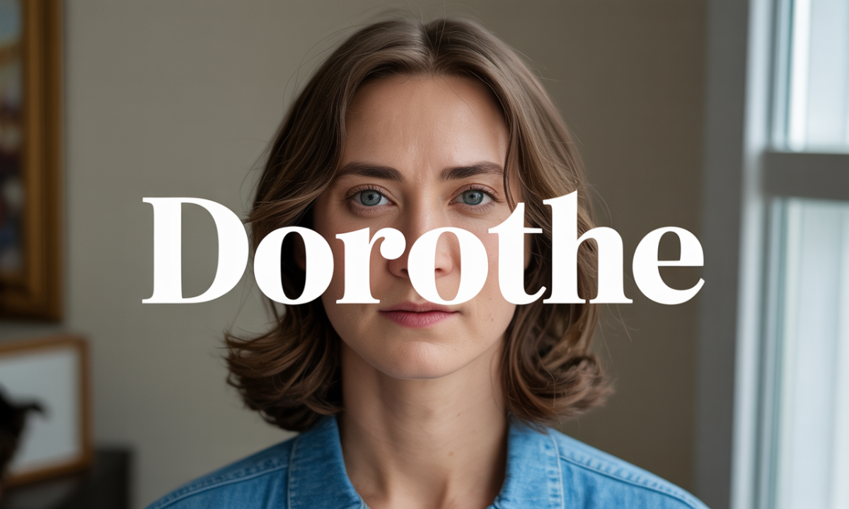 Illustration de Dorothe, Prénoms