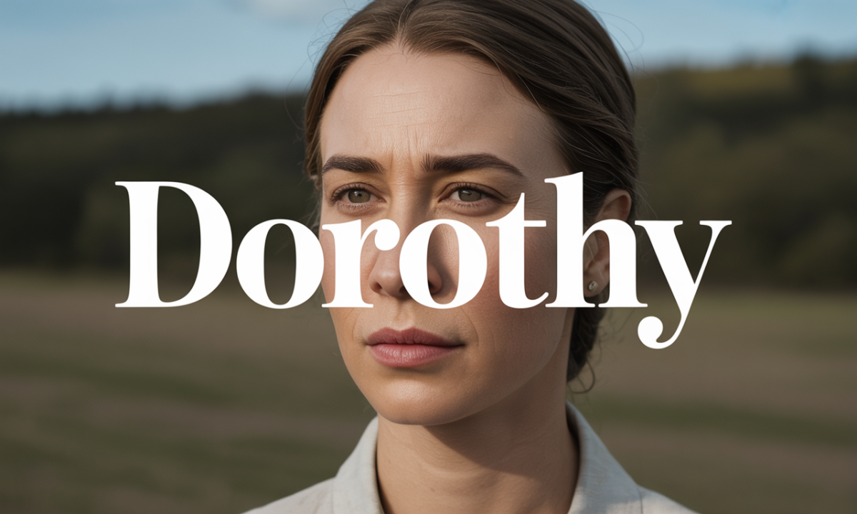 Illustration de Dorothy, Prénoms