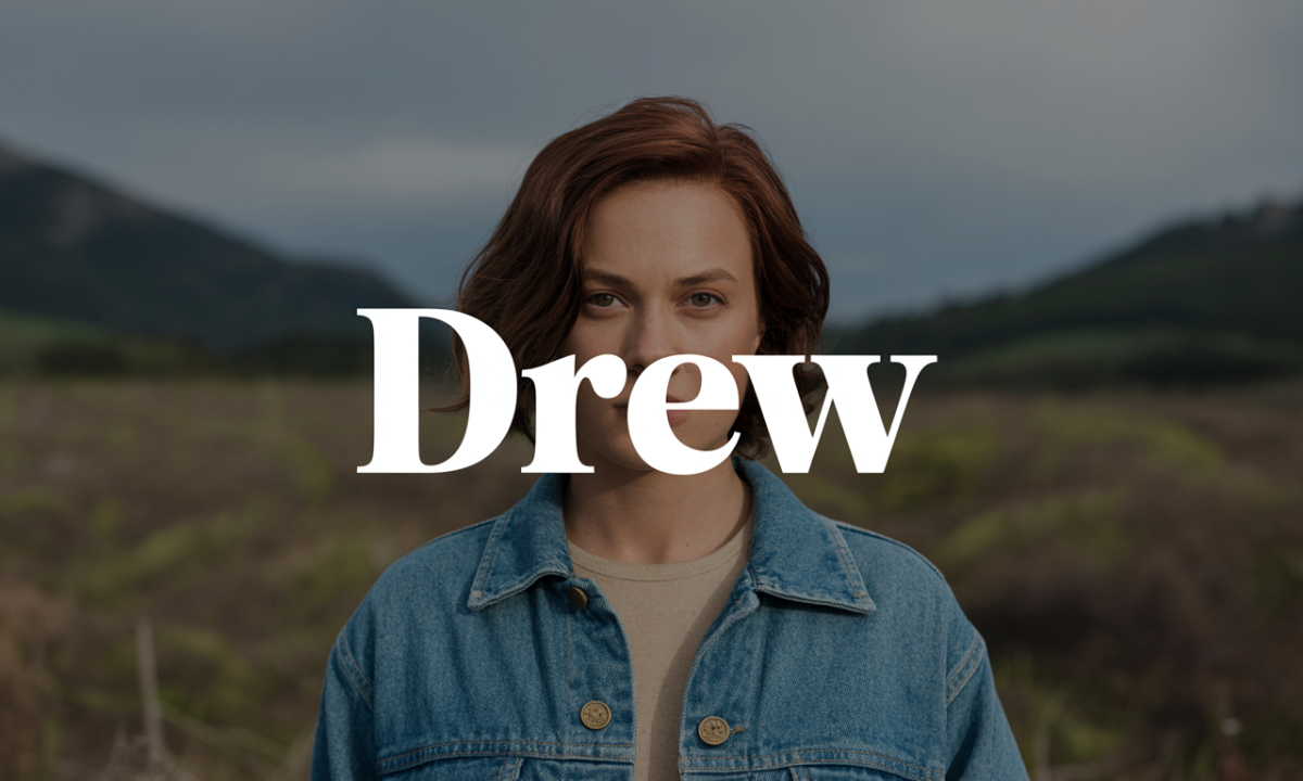 Illustration de Drew, Prénoms