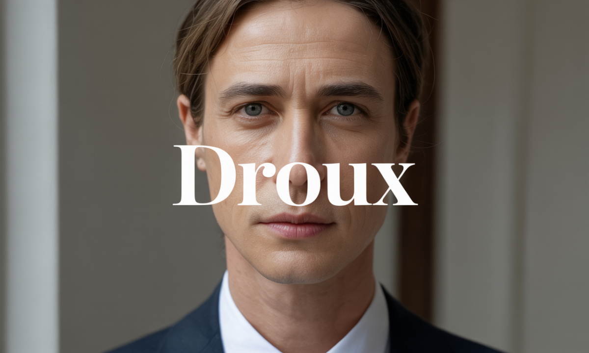 Illustration de Droux, Noms de famille