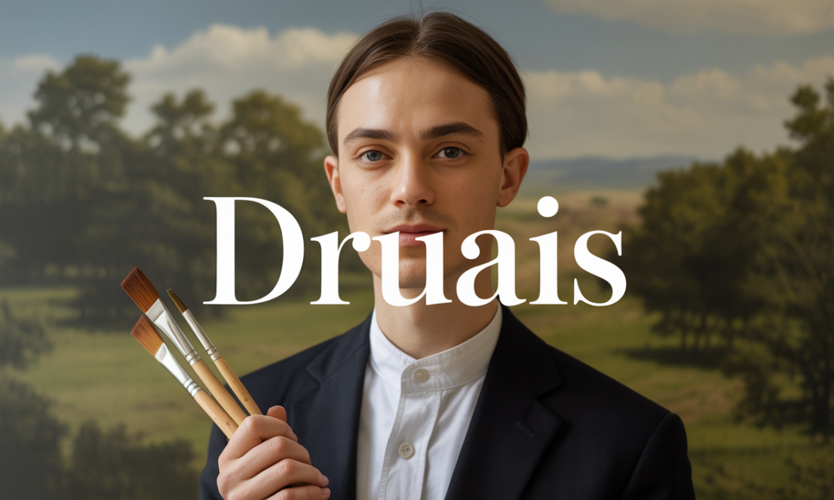 Illustration de Druais, Noms de famille