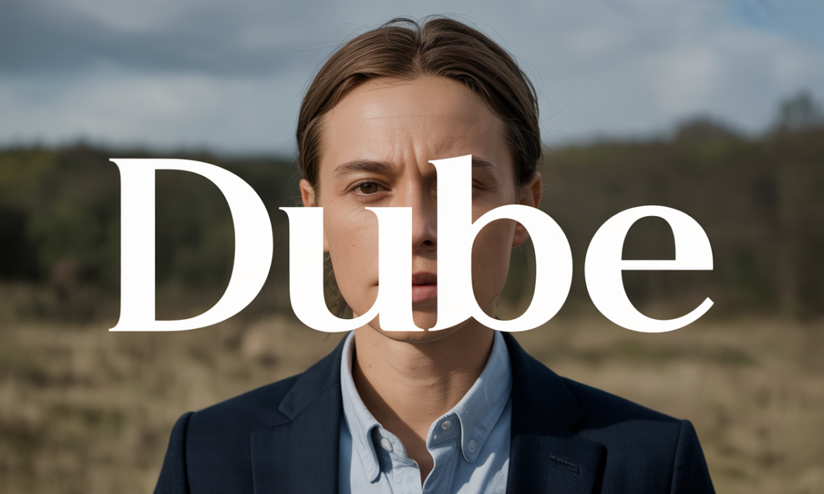 Illustration de Dube, Noms de famille