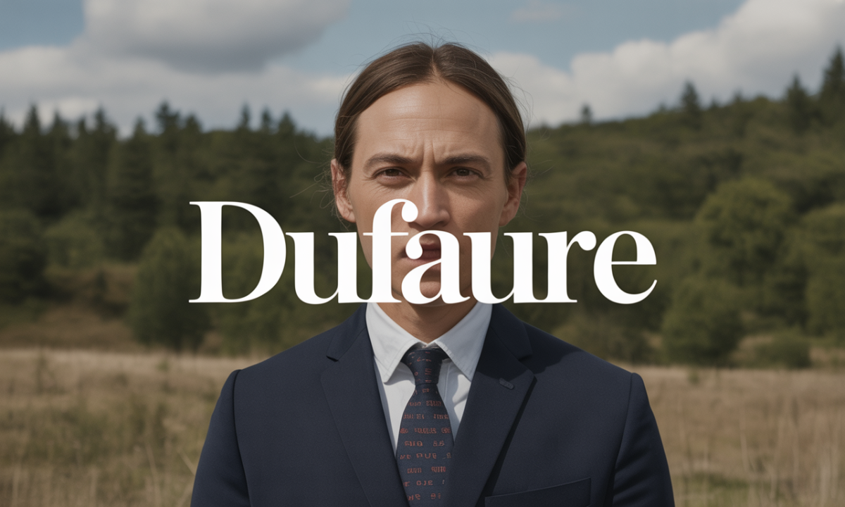 Illustration de Dufaure, Noms de famille