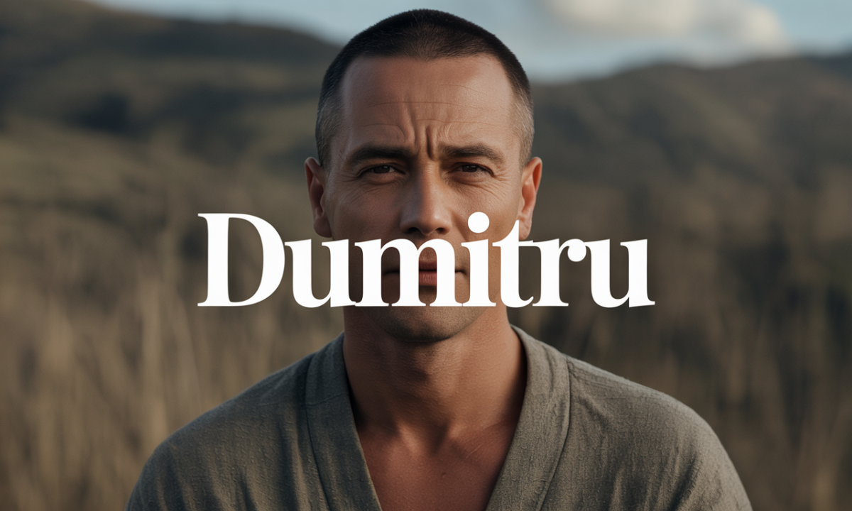 Illustration de Dumitru, Prénoms