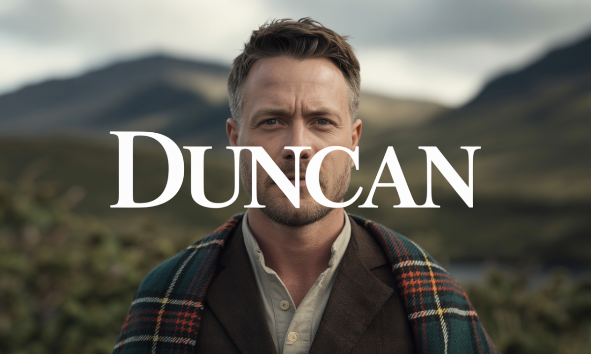 Illustration de Duncan, Prénoms