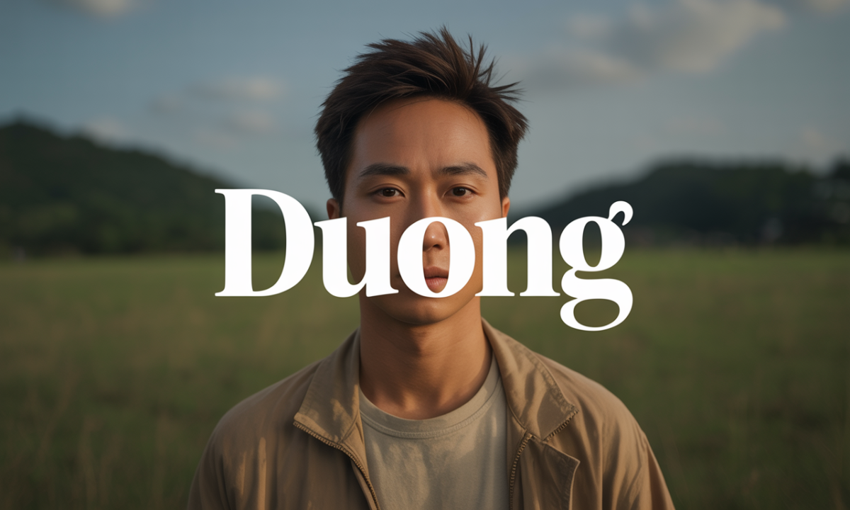 Illustration de Duong, Prénoms