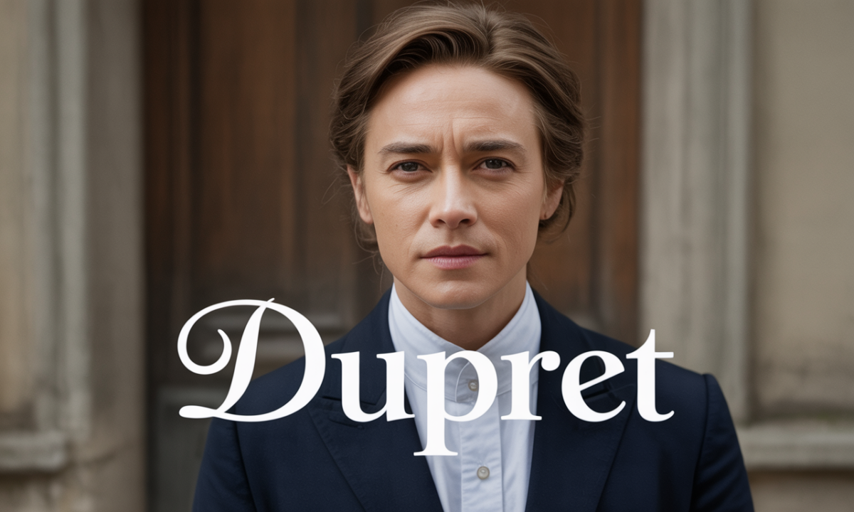 Illustration de Dupret, Noms de famille