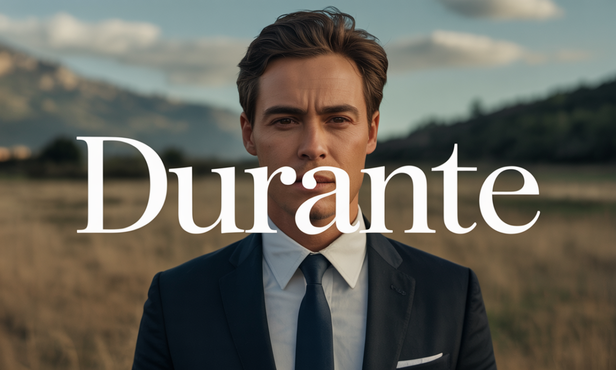 Illustration de Durante, Noms de famille