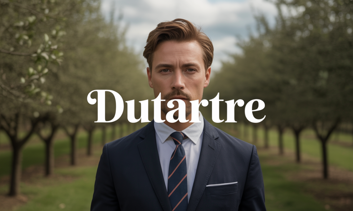 Illustration de Dutartre, Noms de famille