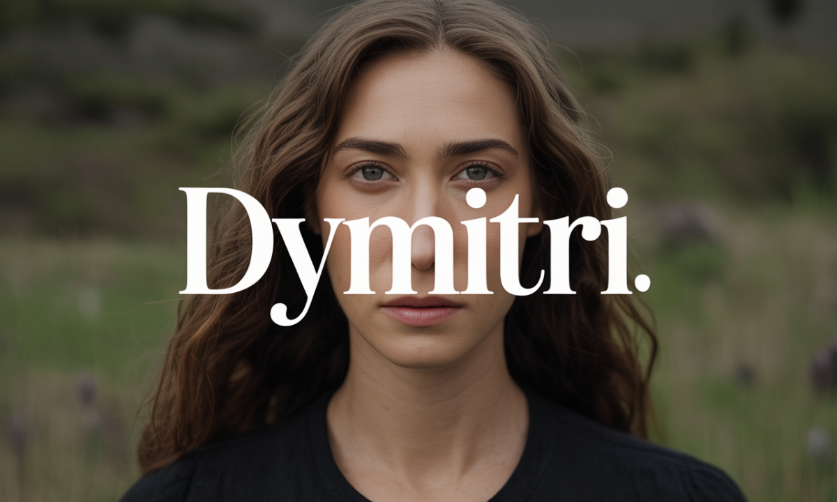 Illustration symbolique liée à l’origine du prénom Dymitri