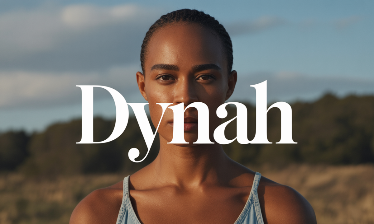 Illustration symbolique liée à l’origine du prénom Dynah