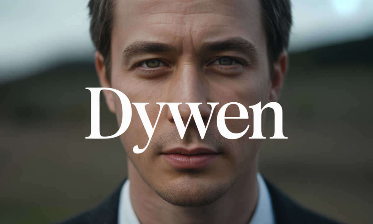 Illustration symbolique liée à l’origine du prénom Dywen