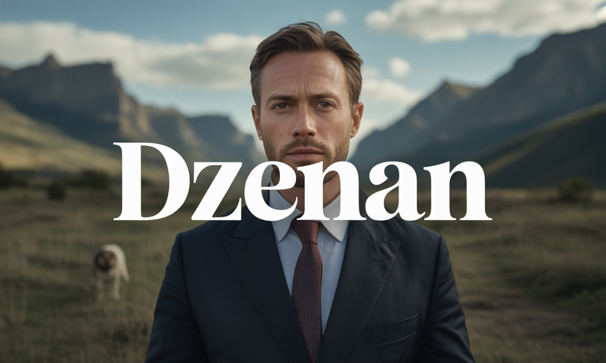 Illustration symbolique liée à l’origine du prénom Dzenan