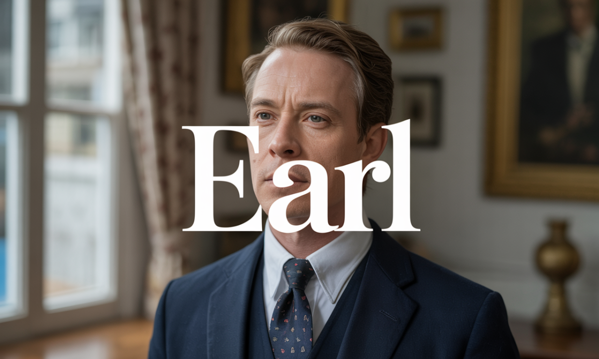 Illustration de Earl, Prénoms